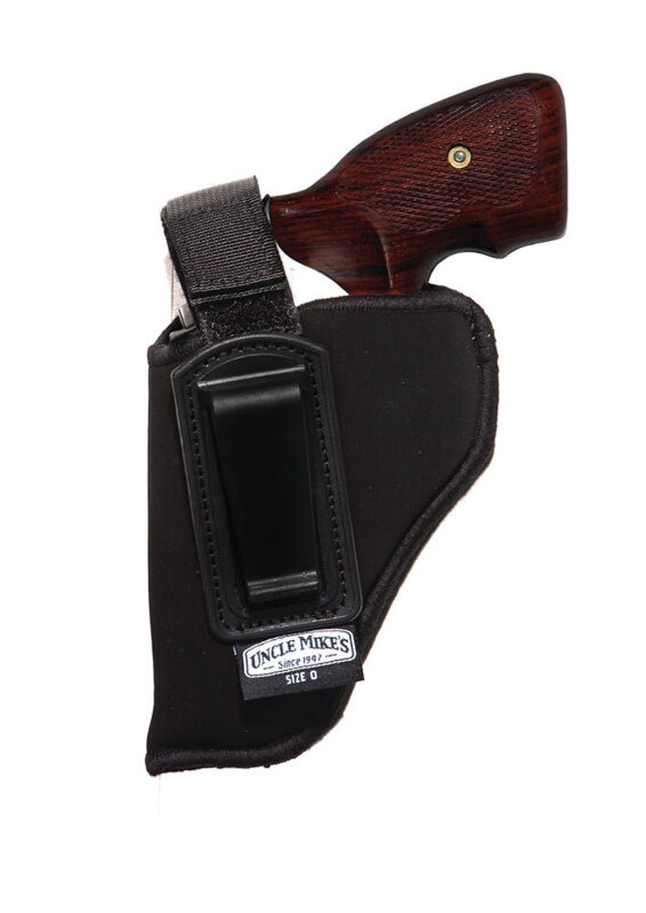 Uncle Mike's Inside - The - Pants Holster with Retention Strap - Black - Forza Sports