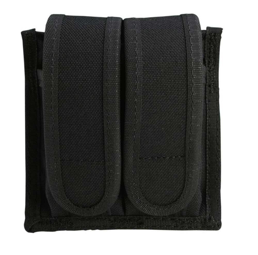Uncle Mike's Kodra Universal Pistol Double Magazine Case - Black - Forza Sports