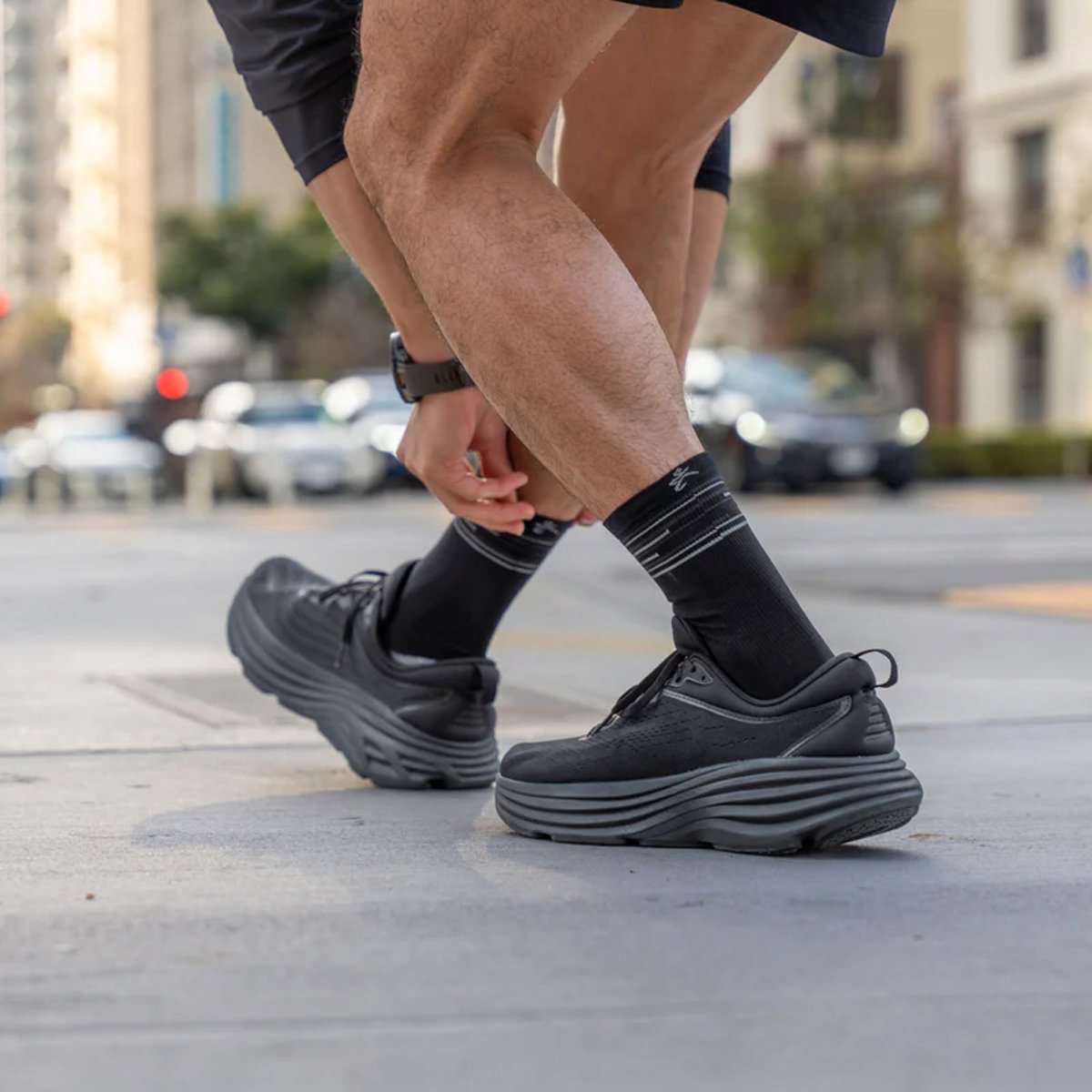 Balega Blister Resistent Light Mini Crew Socks, Lake Blue - Forza Sports