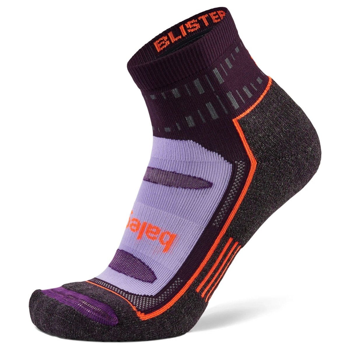 Balega Blister Resistant Quarter Length Socks, Midnight Plum - Forza Sports