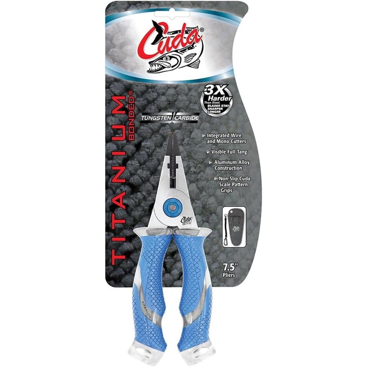 Cuda 7.5" Pliers Titanium Bonded - Forza Sports