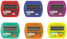 Ultrak 240 - Electronic Step Counter Pedometer - Set of 6 - Forza Sports