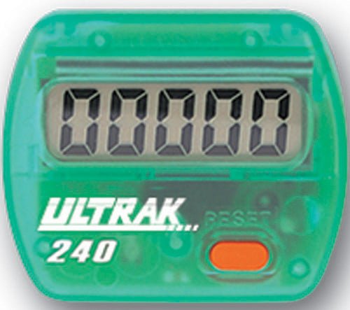 Ultrak 240 - Electronic Step Counter Pedometer - Set of 6 - Forza Sports