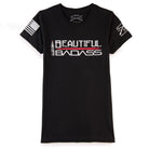 Grunt Style Women's Beautiful Badass T-Shirt - Black - Forza Sports