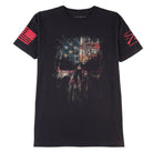 Grunt Style Red Blood American Reaper T-Shirt - Black - Forza Sports