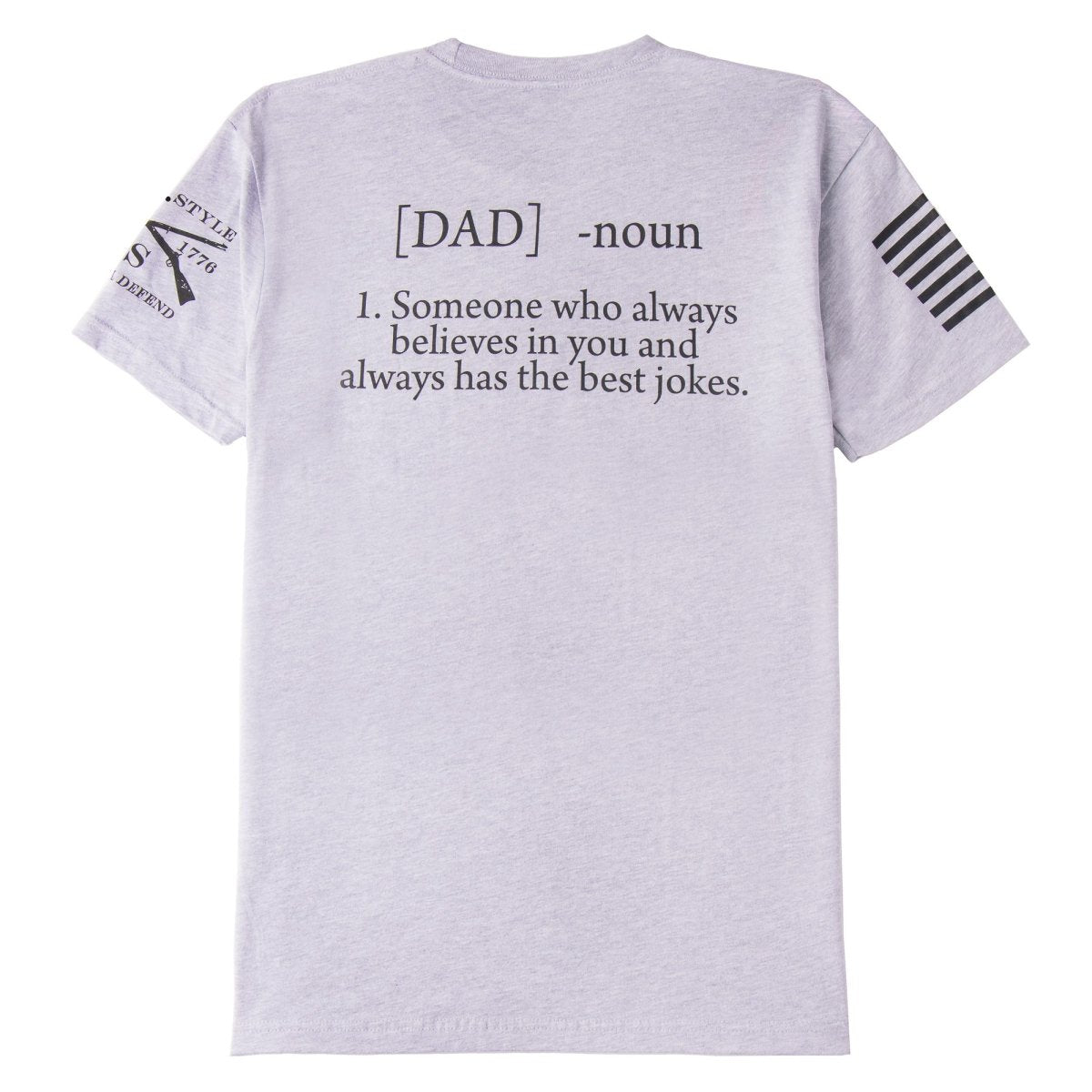 Grunt Style Dad Defined T-Shirt - Heather Gray - Forza Sports