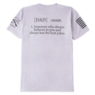 Grunt Style Dad Defined T-Shirt - Heather Gray - Forza Sports