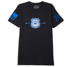 Grunt Style Women's Relaxed Fit Iron Police T-Shirt - Black - Forza Sports