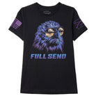 Grunt Style Women's Relaxed Fit Full Send T-Shirt - Black - Forza Sports