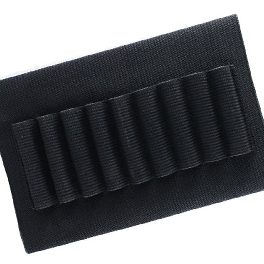 Uncle Mike's Kodra Rifle Buttstock Shell Holder - Black Uncle Mike's
