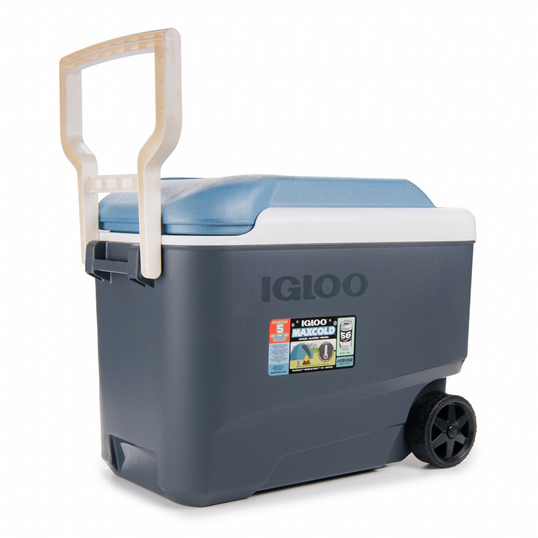 IGLOO MaxCold 40 Qt Rolling Cooler - Forza Sports