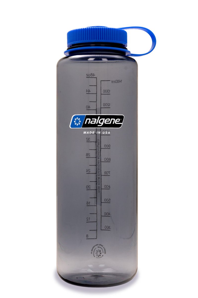 Nalgene Sustain 48 oz. Wide Mouth Silo Water Bottle - Seafoam - Forza Sports