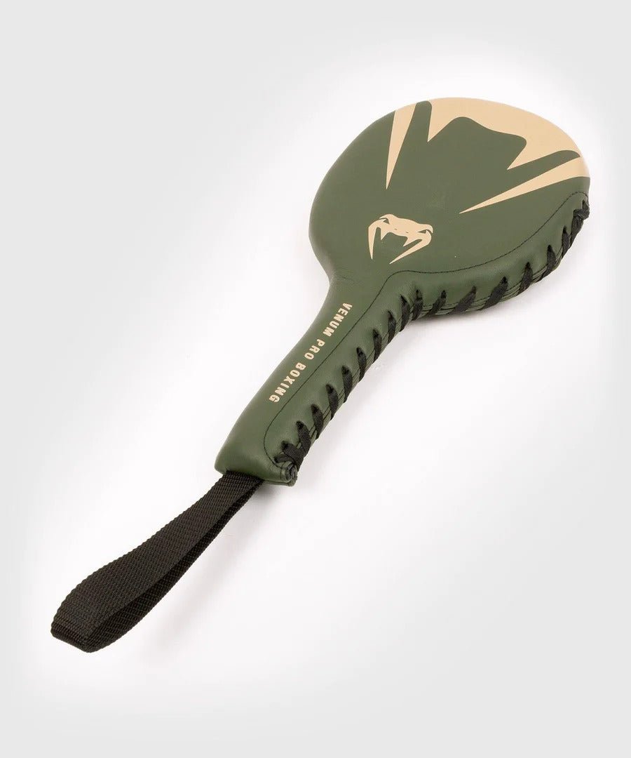 Venum Pro Boxing Training Rackets - Khaki/Gold - Forza Sports