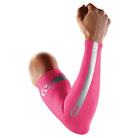 McDavid 6566RF Reflective Tech Compression Arm Sleeves - Bright Pink McDavid