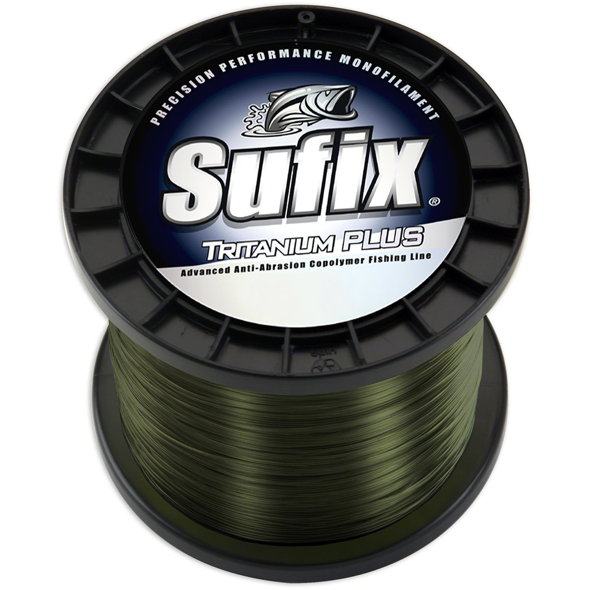 Sufix Tritanium Plus Dark Green Fishing Line (4950 yds) - 12 lb Test Sufix
