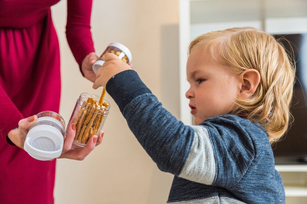 Blender Bottle GoStak Starter 4Pak Twist n' Lock Storage Jars - Forza Sports