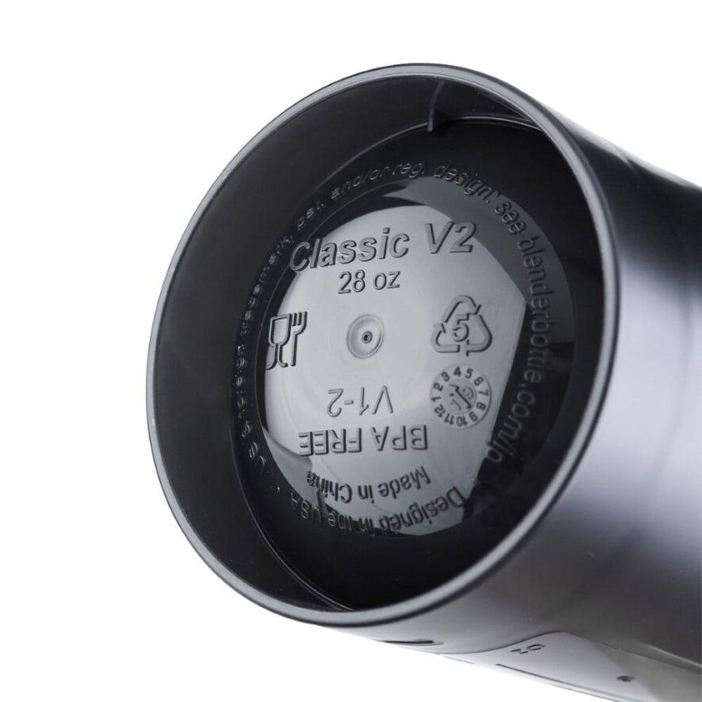 ब्लेंडर बोतल 28 औंस. लूप टॉप के साथ क्लासिक शेकर बोतल - फोर्ज़ा स्पोर्ट्स