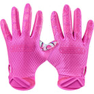 Battle Sports Adult Money Man 2.0 Ultra-Stick Football Gloves - Pink Battle Sports