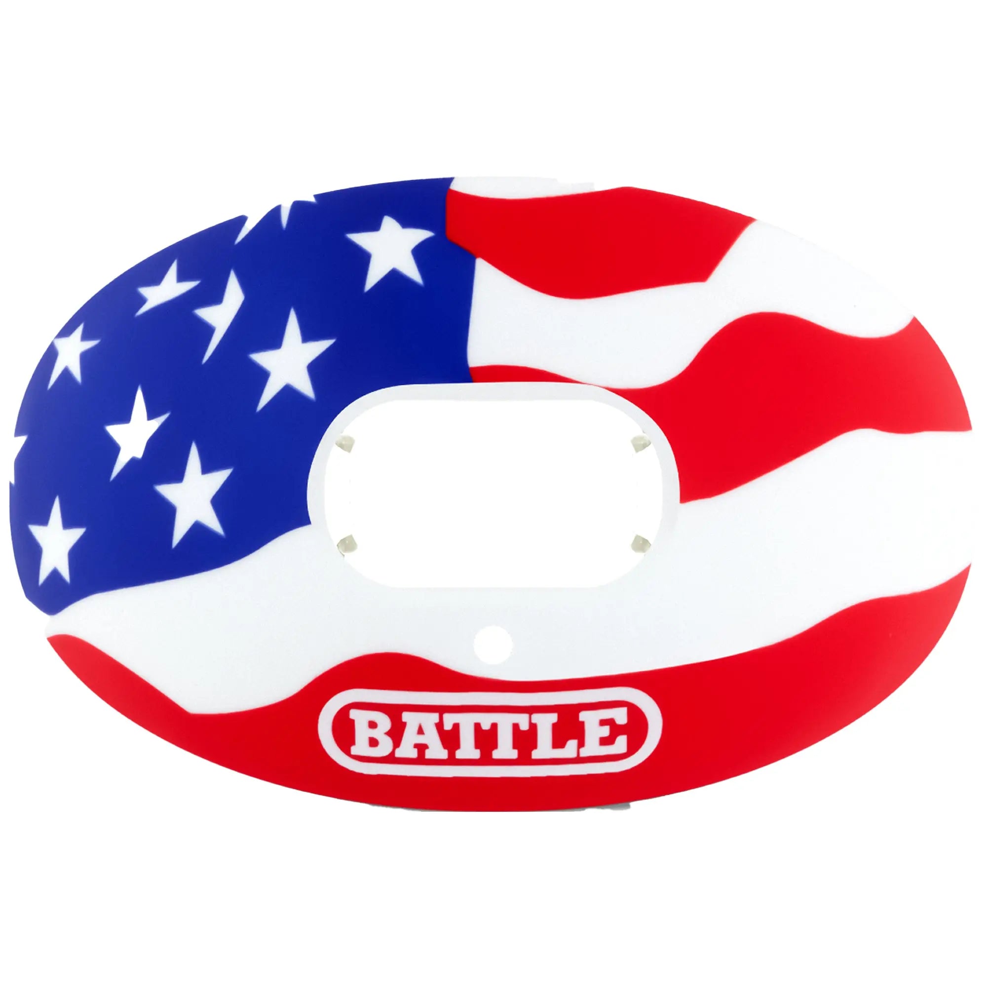 Battle Sports American Flag 2.0 Oxygen Lip Protector Mouthguard Battle Sports