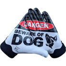 Battle Sports Beware of Dog Doom 1.0 Youth Football Receiver Gloves Battle Sports