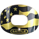 Battle Sports Chrome American Flag 2.0 Oxygen Lip Protector Mouthguard Battle Sports