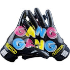 Battle Sports Gang Gang Double Threat Adult Football Receiver Gloves - Black Battle Sports