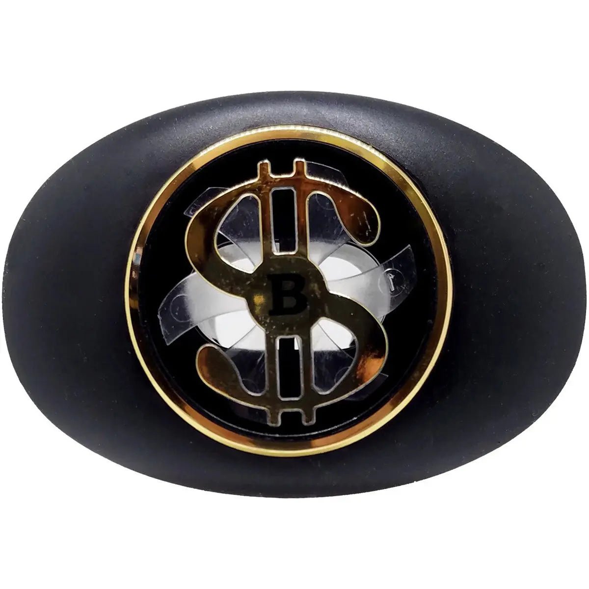 बैटल स्पोर्ट्स मनी स्पिनर ऑक्सीजन लिप प्रोटेक्टर माउथगार्ड - ब्लैक/गोल्ड बैटल स्पोर्ट्स