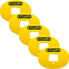 Battle Sports Oxygen Lip Protector Mouthguard 5-Pack - Neon Yellow Battle Sports