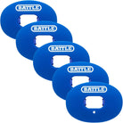 Battle Sports Oxygen Lip Protector Mouthguard with Thick Strap 5-Pack - Blue Battle Sports