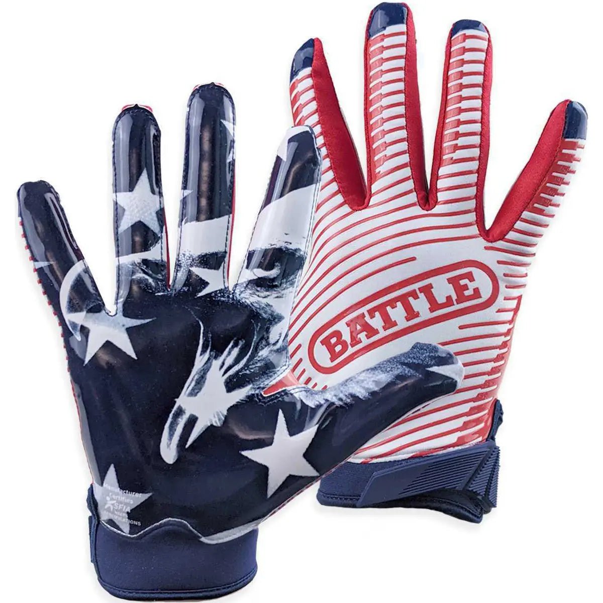 Battle Sports USA Doom 1.0 Football Receiver Gloves Battle Sports
