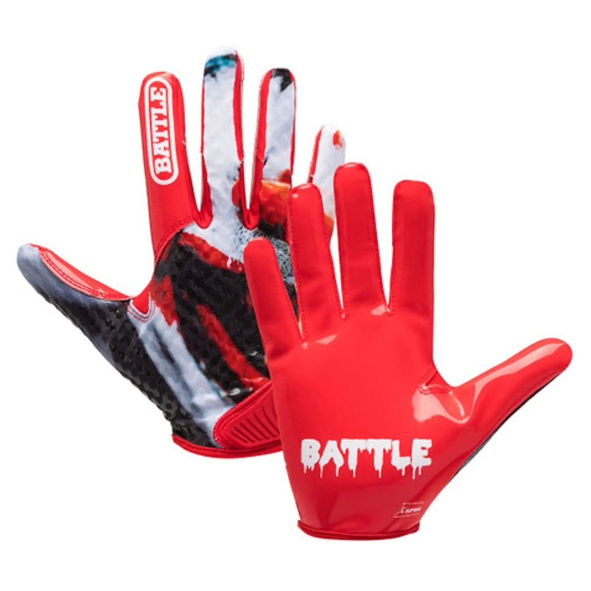 Battle Sports Youth "Grin" Chameleon Receiver Football Glove Battle Sports