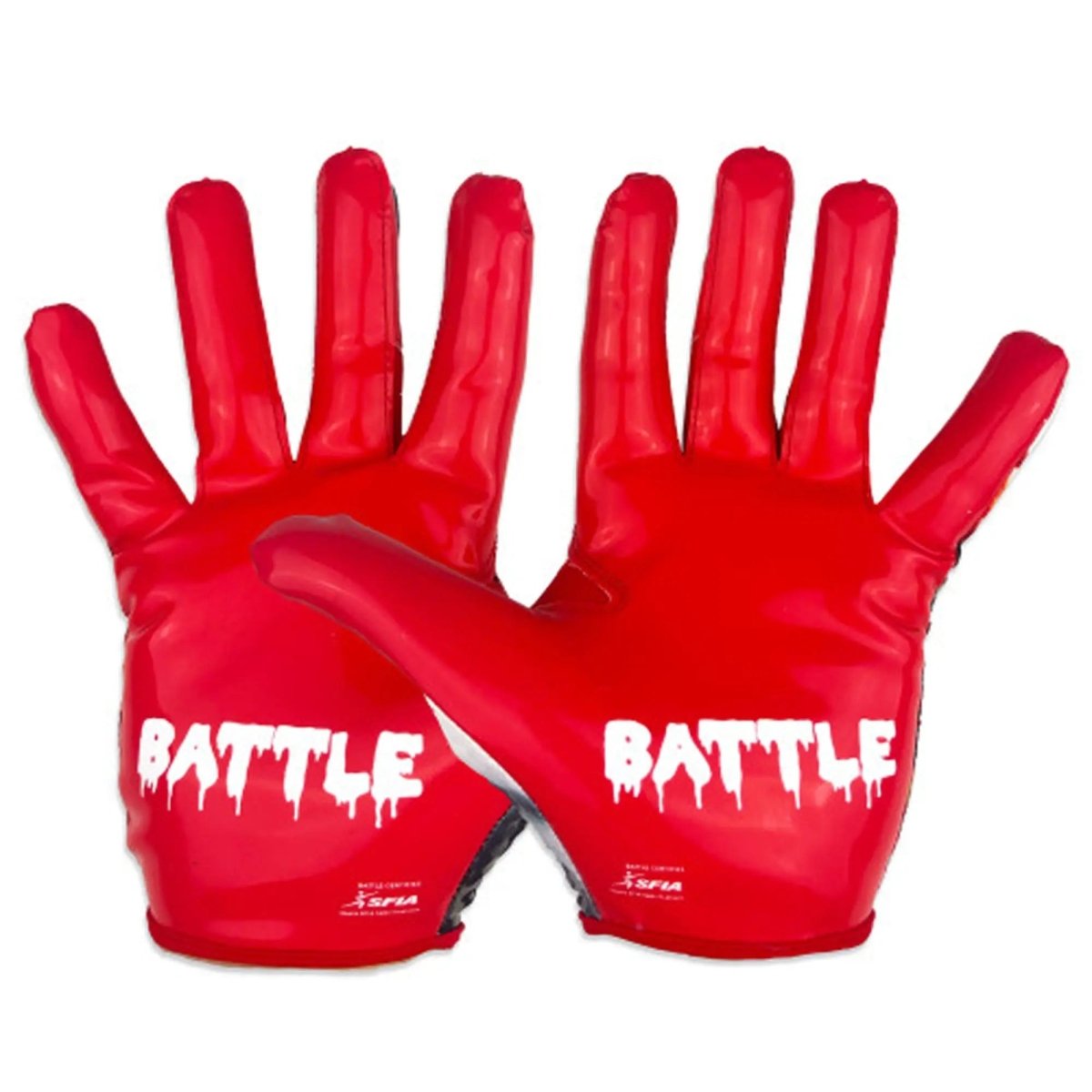 Battle Sports Youth "Grin" Chameleon Receiver Football Glove Battle Sports