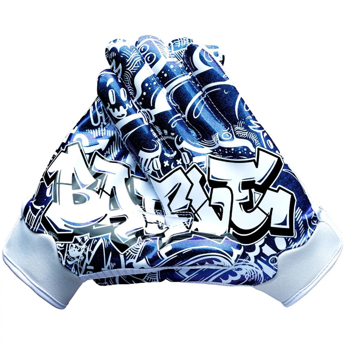 Battle Sports - "Prism Graffiti" Battle Receiver Football Gloves Battle Sports