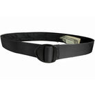 Bison Designs Crescent Black Buckle Money Belt - Graphite Bison Designs