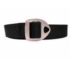 Bison Designs Danger Gunmetal Buckle Belt - Black Bison Designs