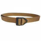 Bison Designs Last Chance Heavy Duty Black Buckle Belt - Coyote Brown Bison Designs