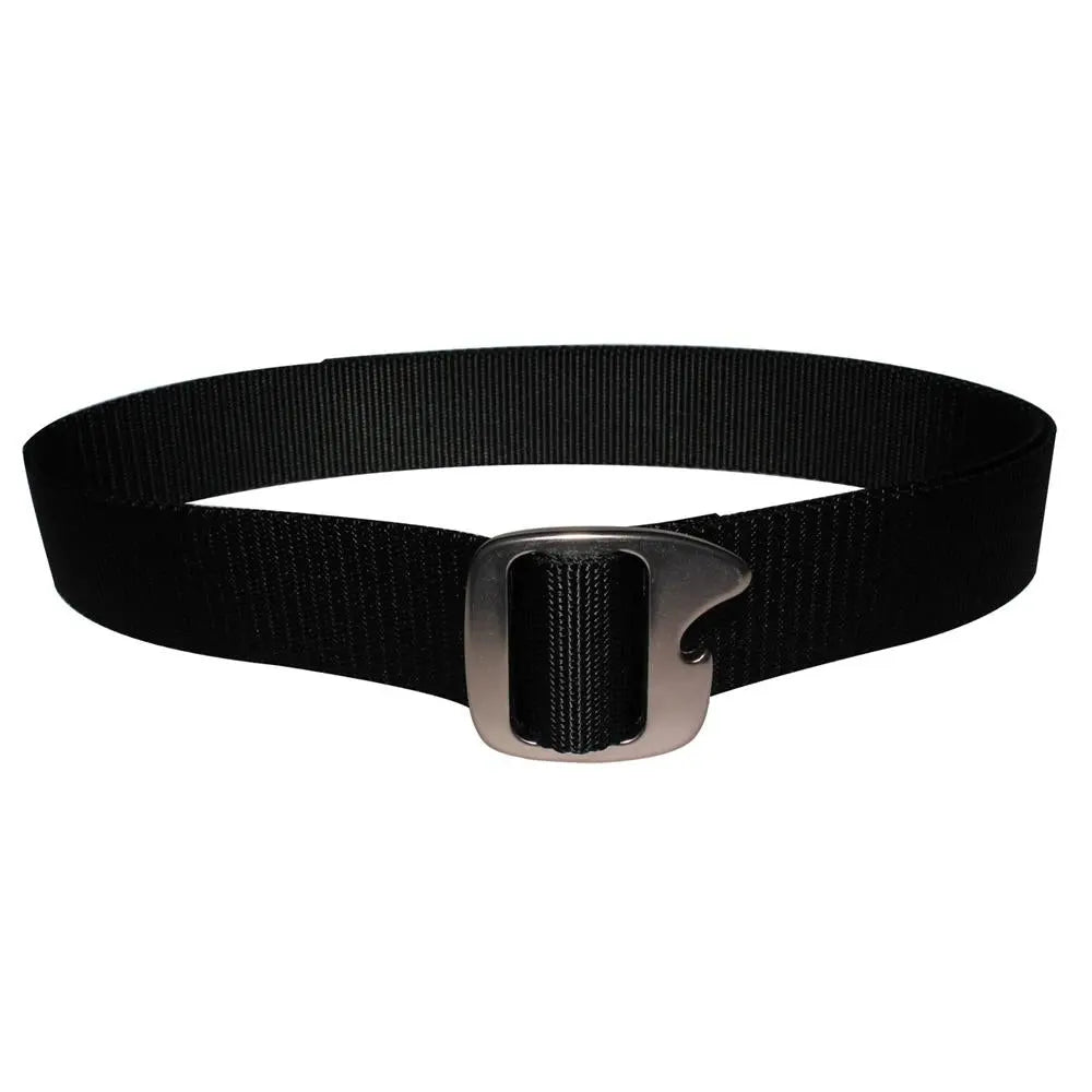 बाइसन डिज़ाइन टैप कैप गनमेटल बकल बॉटल ओपनर बेल्ट - ब्लैक बाइसन डिज़ाइन