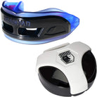 Brain Pad 3XS Professional Mouthguard with Case-Blue/Black Brain Pad