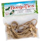 BongoTies All Natural Reusable Cable Tie Wraps - 10-Pack - Natural BongoTies