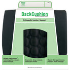 Brownmed IMAK Ergo Back Cushion and Lumbar Support - Black IMAK