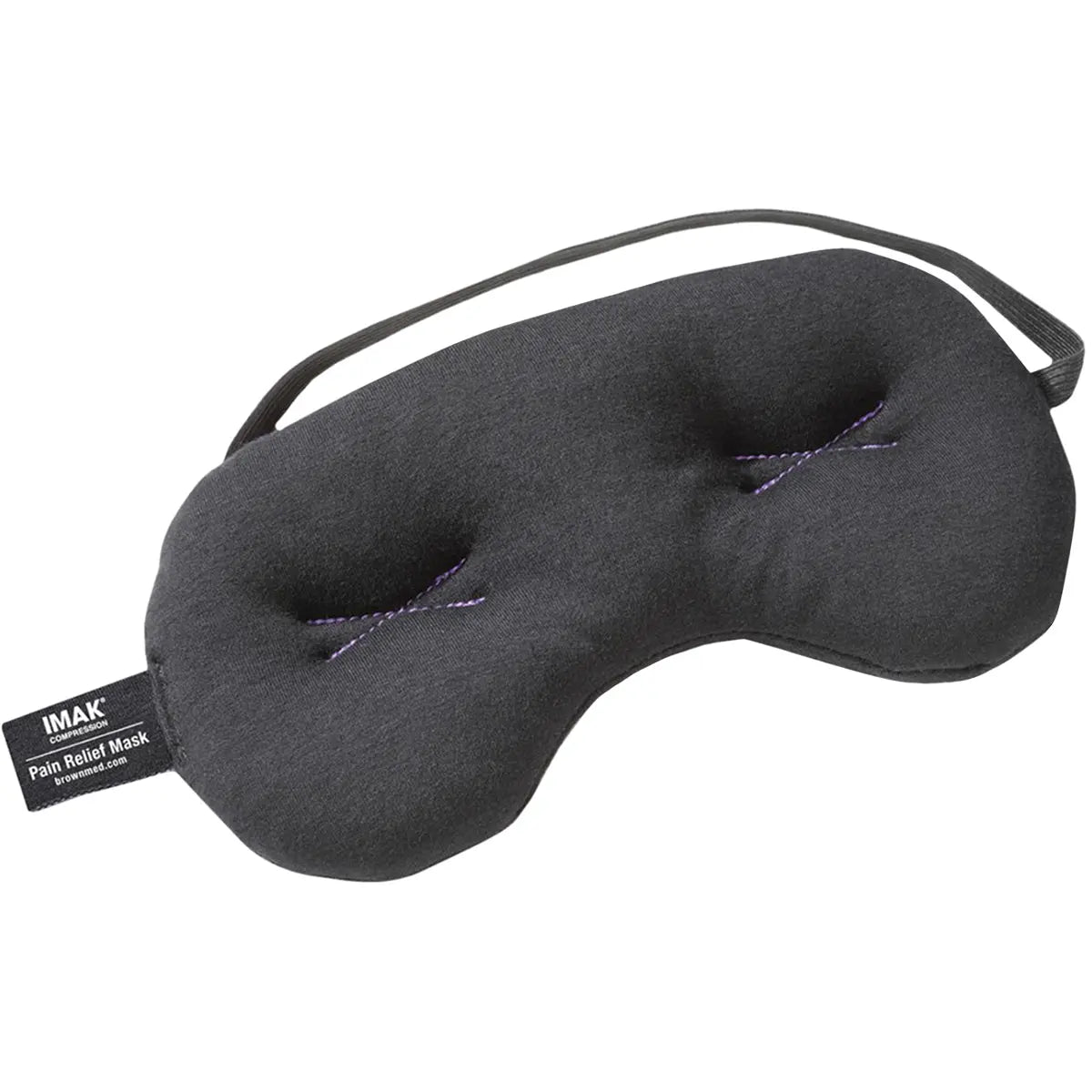 Brownmed IMAK Eye Pillow Pain and Stress Relief Mask - Black IMAK