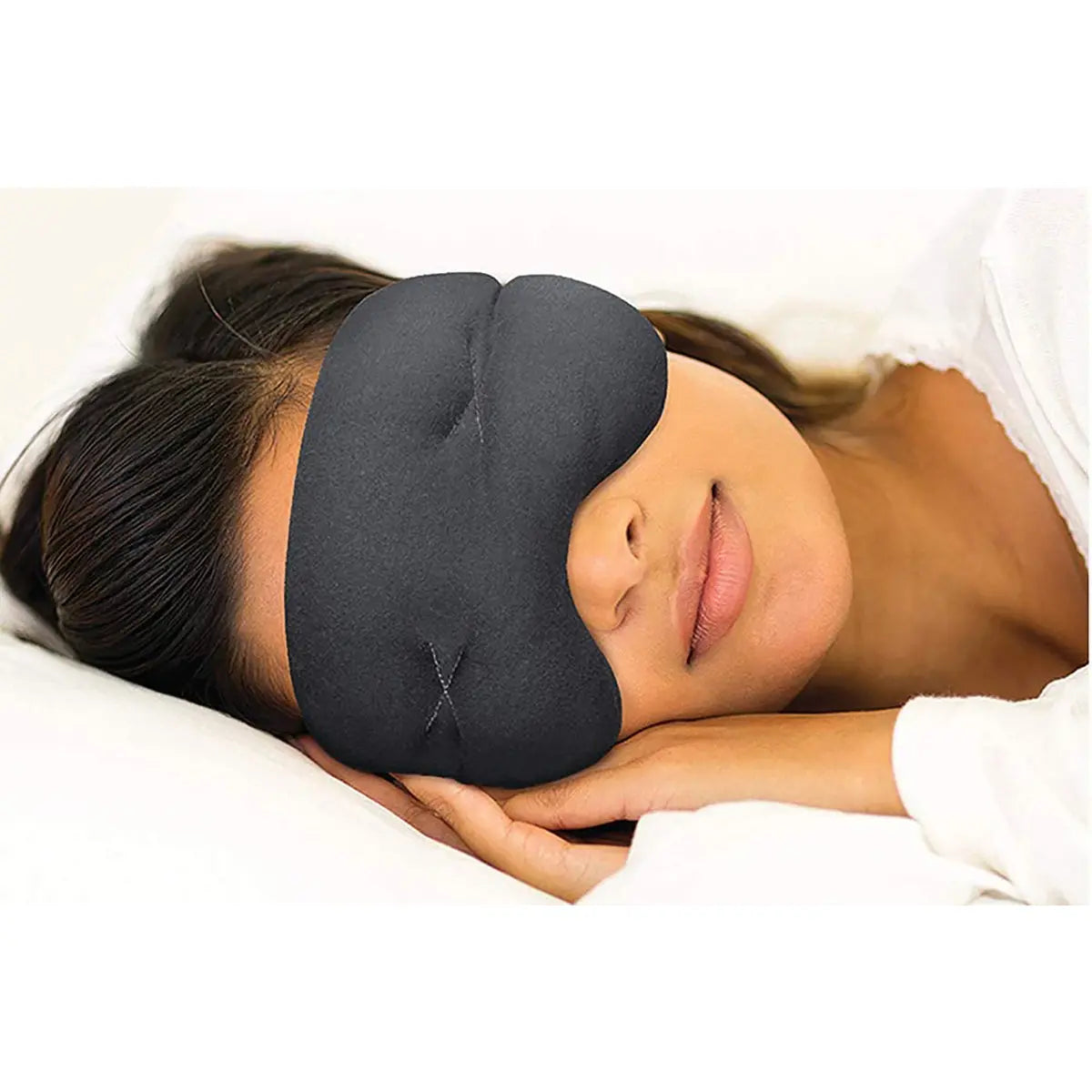 Brownmed IMAK Eye Pillow Pain and Stress Relief Mask - Black IMAK