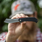 Camillus - BARBER 7″ Folding Knife - Black Camillus