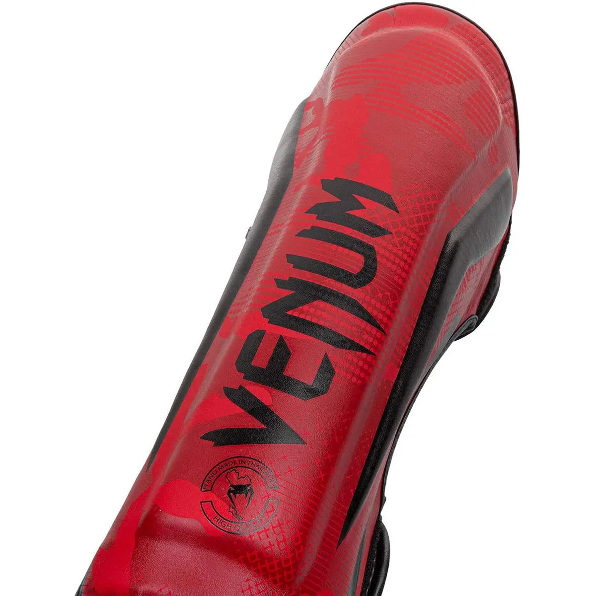 Venum Elite MMA Protective Shin Instep Guards - Red/Camo Venum