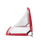 Champion Sports Rectangular Pop-Up Goal - 48" x 37" x 37" - Red Champion Sports