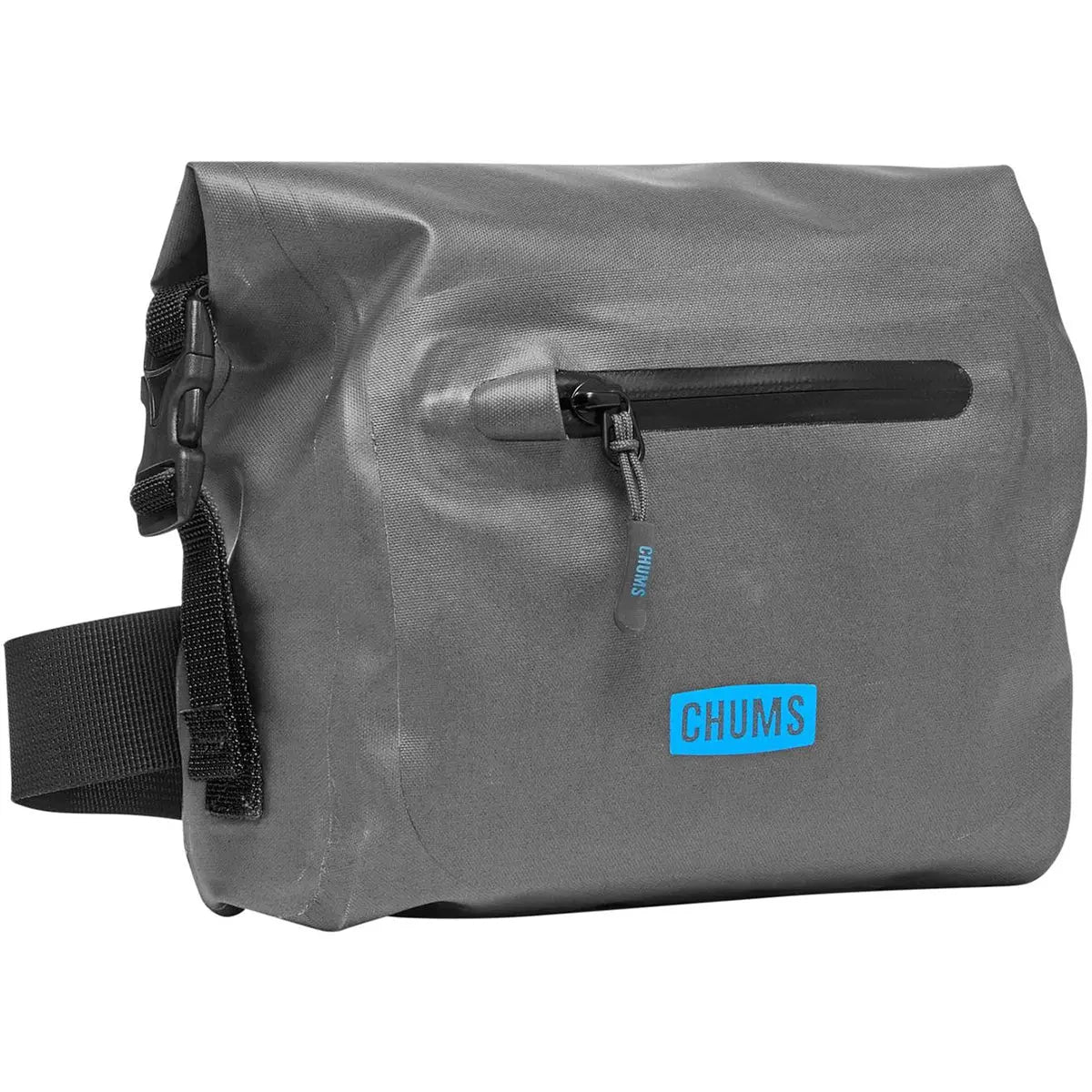 Chums Downstream 4L Waterproof Rolltop Gear Bag - Gray Chums