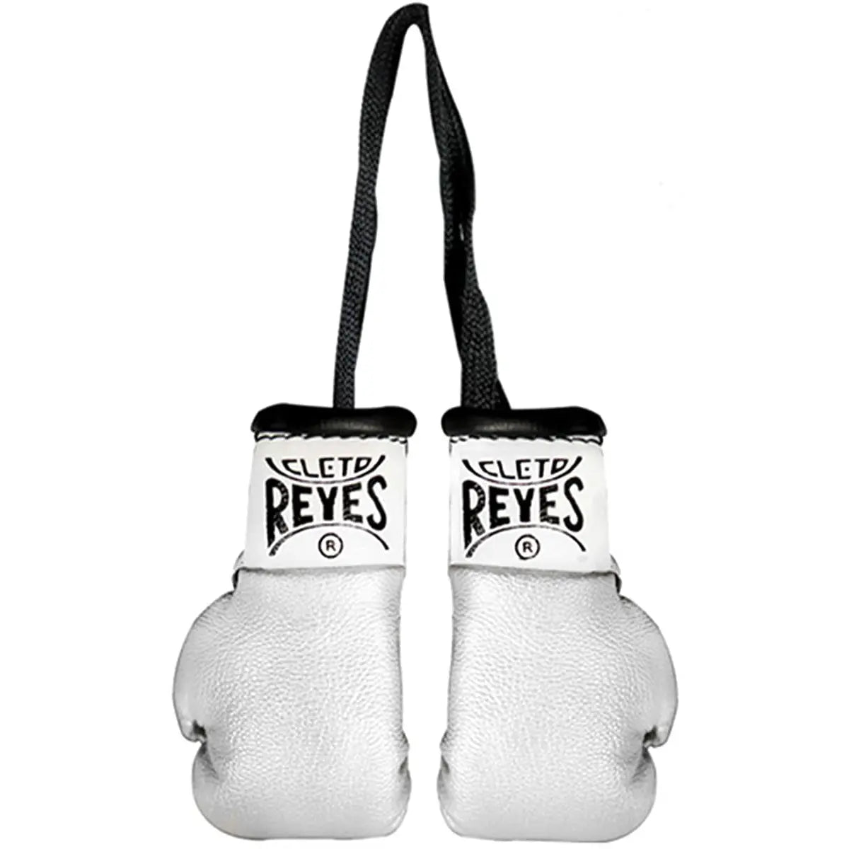 Cleto Reyes Miniature Pair of Boxing Gloves - Silver Cleto Reyes
