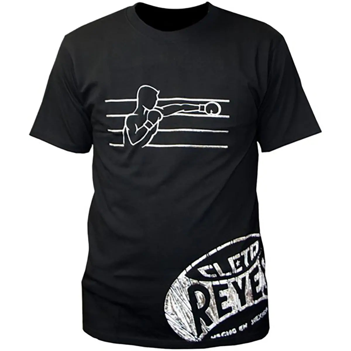 Cleto Reyes Printed Fighter Logo T-Shirt - Black Cleto Reyes