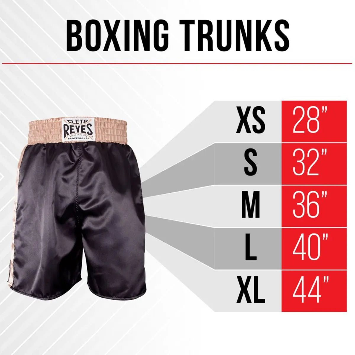 Cleto Reyes Satin Classic Boxing Trunks Cleto Reyes