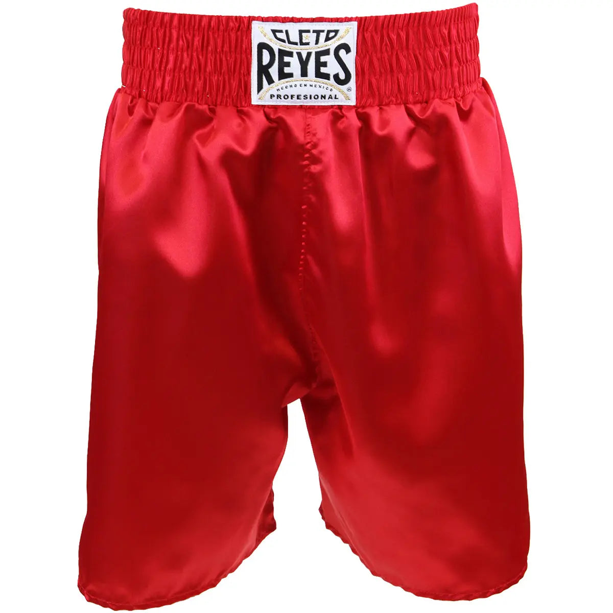 Cleto Reyes Satin Classic Boxing Trunks - Red Cleto Reyes